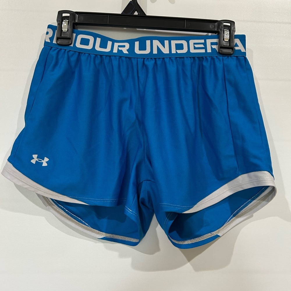 Under Armour Women's Vibrant Blue Athletic Shorts
